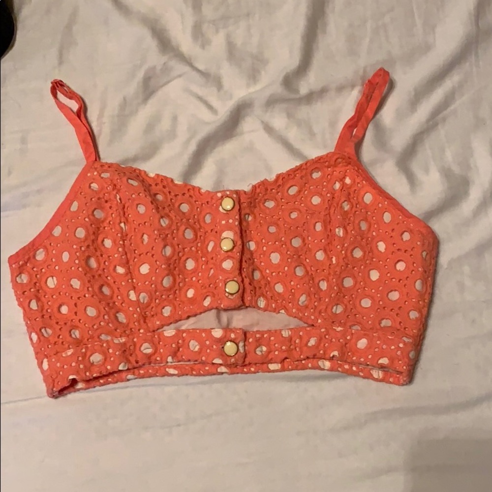 Cute crop tank top from lush S